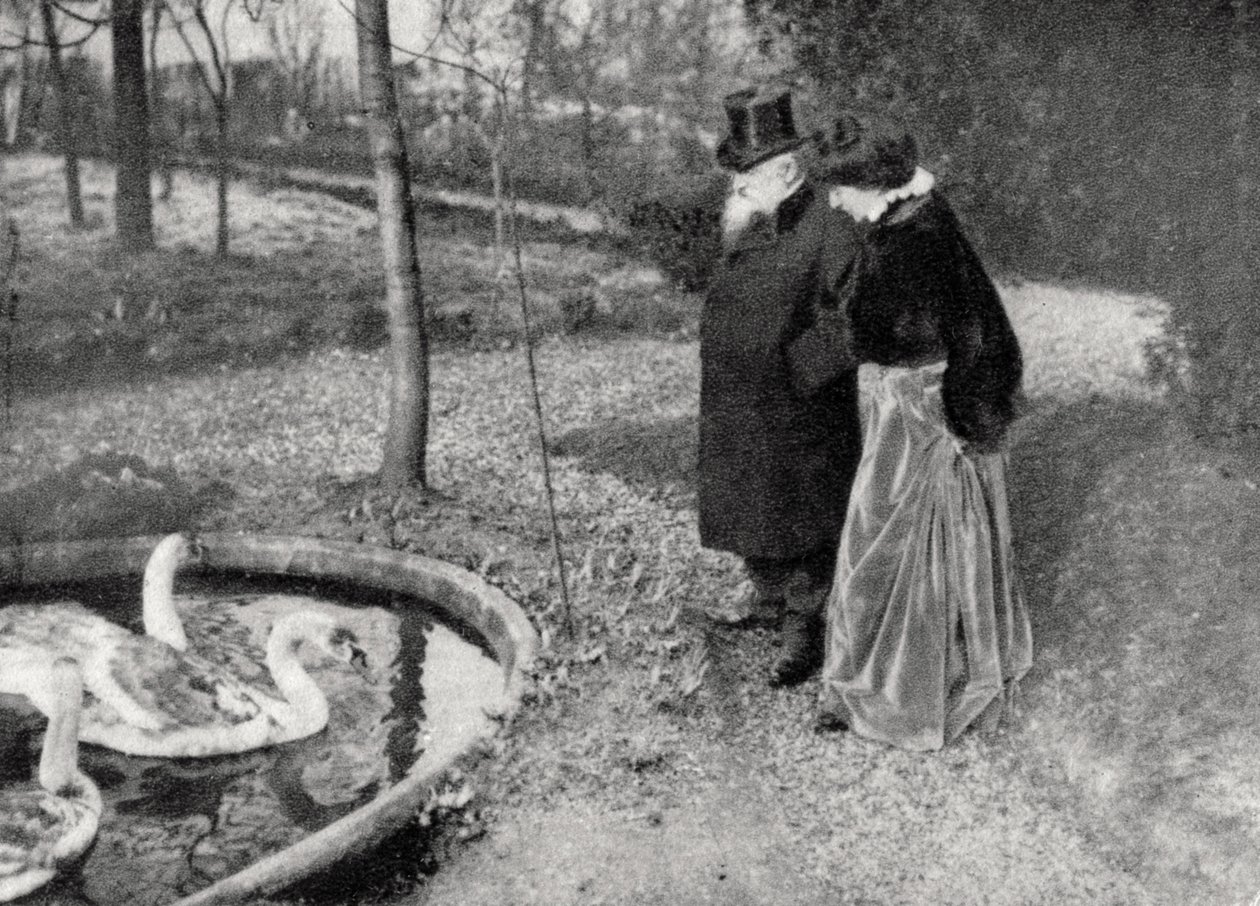 Auguste Rodin, französischer Bildhauer, 1895 von Unbekannt