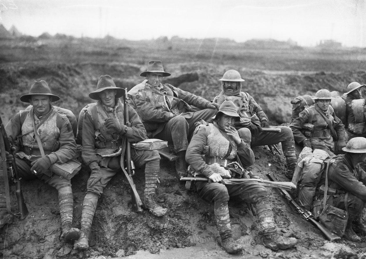 Australien im Großen Krieg. Unbekannte Männer der 5. Division, 1916 von Unbekannt