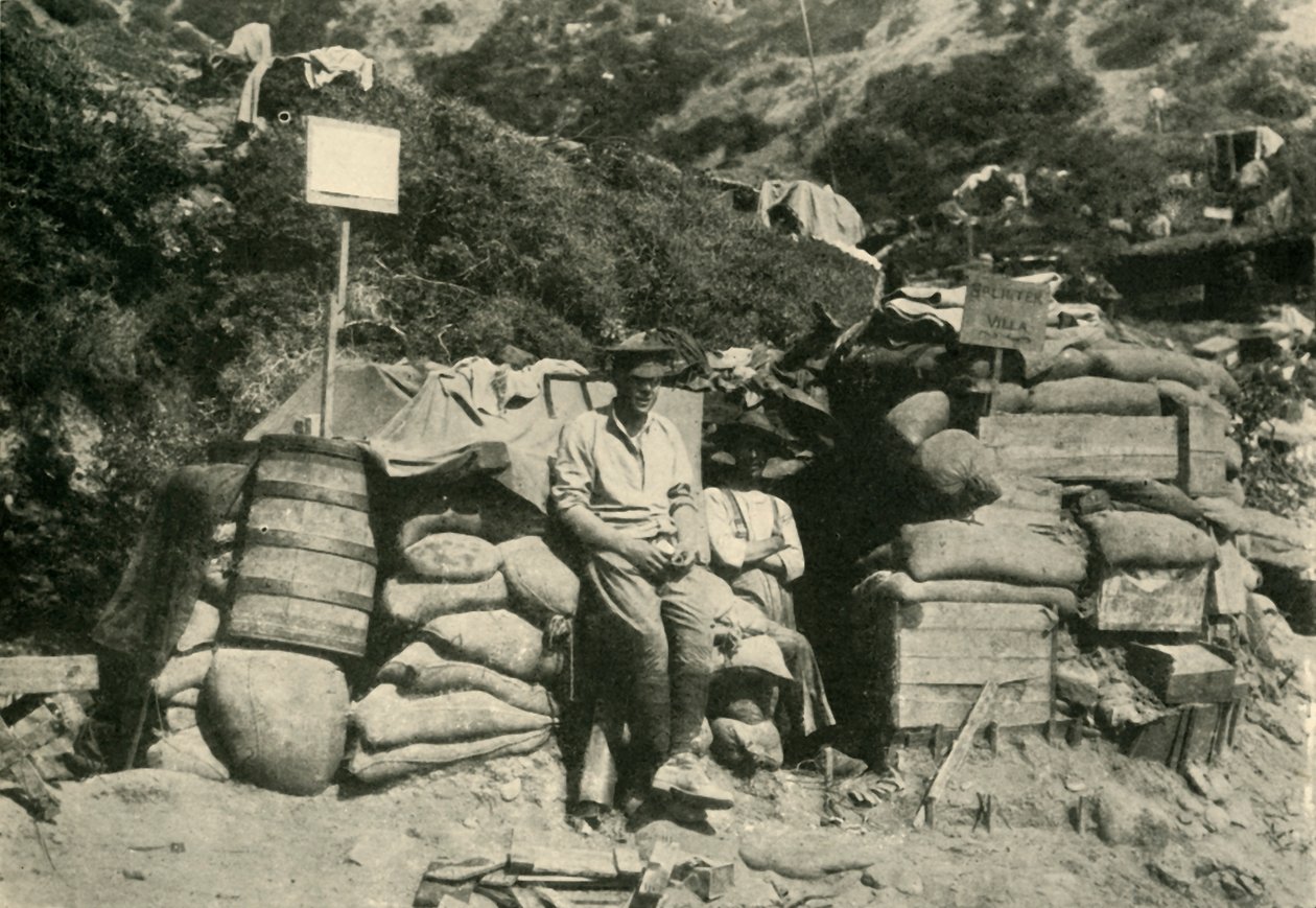 Australische Truppen in der Türkei, Erster Weltkrieg, 1915, ca. 1920 von Unbekannt