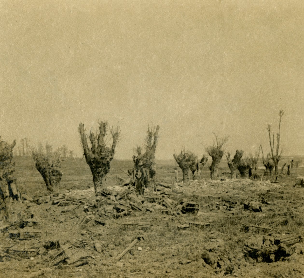 Schlachtfeld, Maurepas, Nordfrankreich, ca. 1914-ca. 1918 von Unbekannt