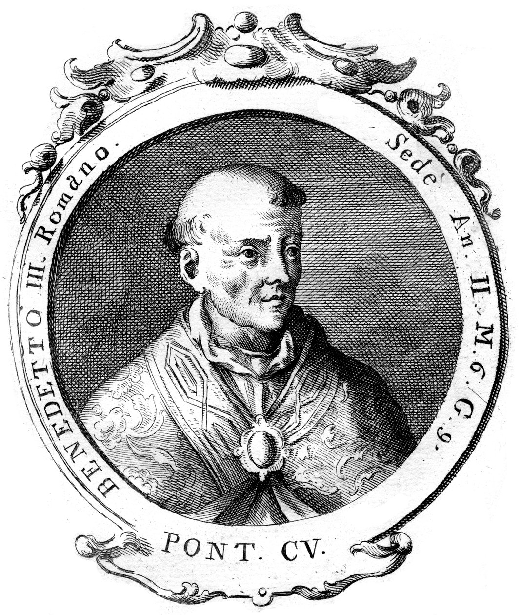 Benedikt III., Papst der katholischen Kirche von Unbekannt