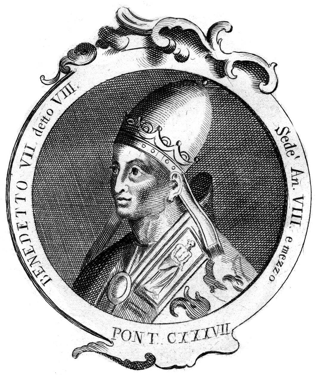 Benedikt VII., Papst der katholischen Kirche von Unbekannt
