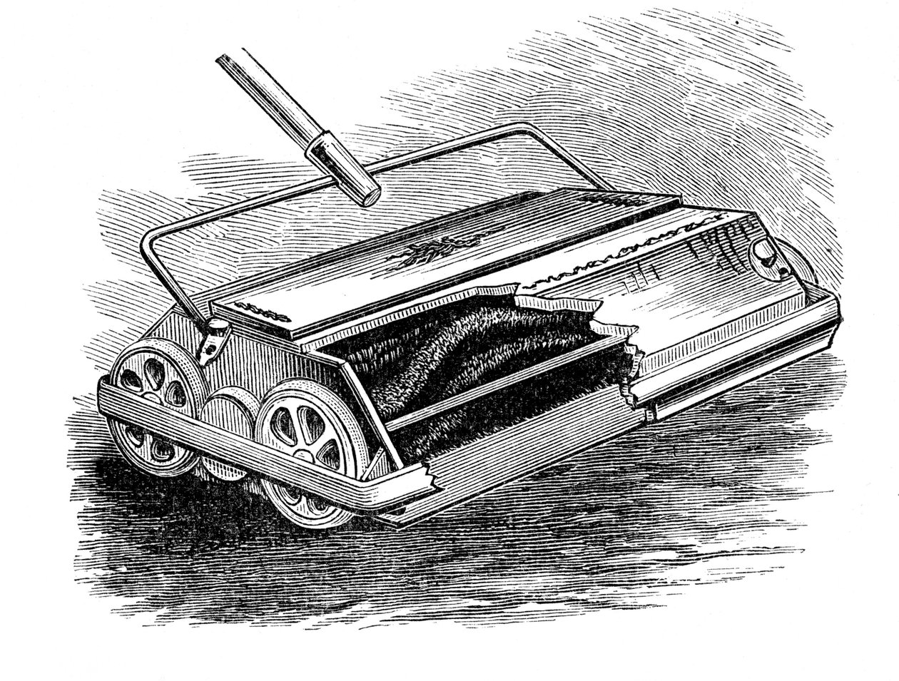 Bissell-Teppichkehrer, Amerikanisch, 1887 von Unbekannt