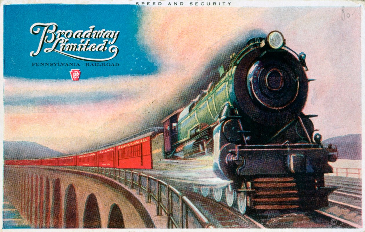 Broadway Limited, Pennsylvania Railroad, 1927 von Unbekannt