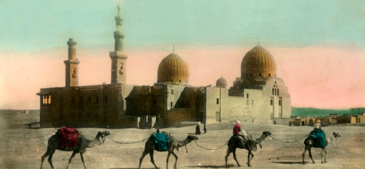 Kairo: Die Khalifa-Gräber, um 1918-1939 von Unbekannt