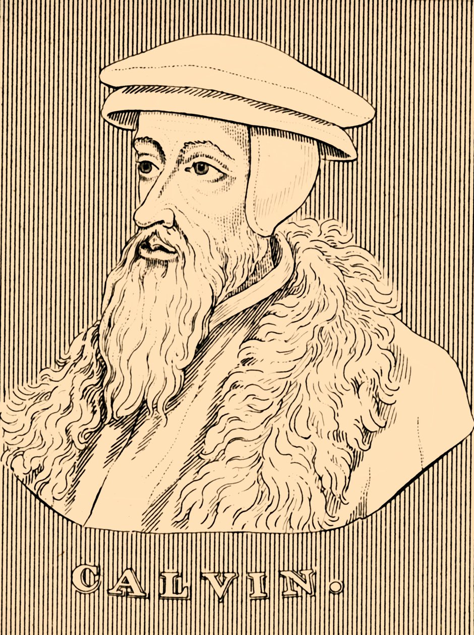 Calvin, 1509-1564, 1830 von Unbekannt