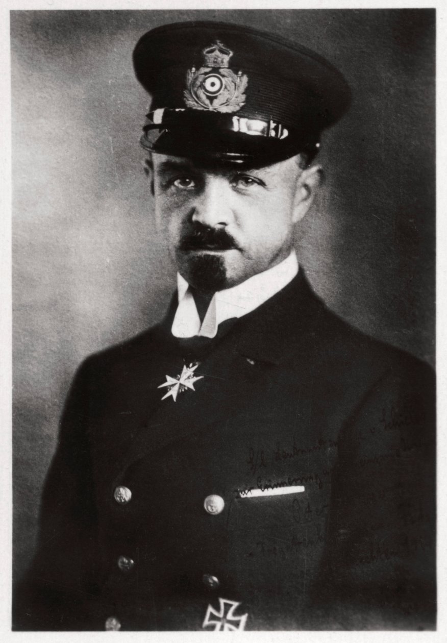 Kapitän Peter Strasser, deutscher Luftschiffflottenkommandant, Erster Weltkrieg, 1916-1918 1933 von Unbekannt
