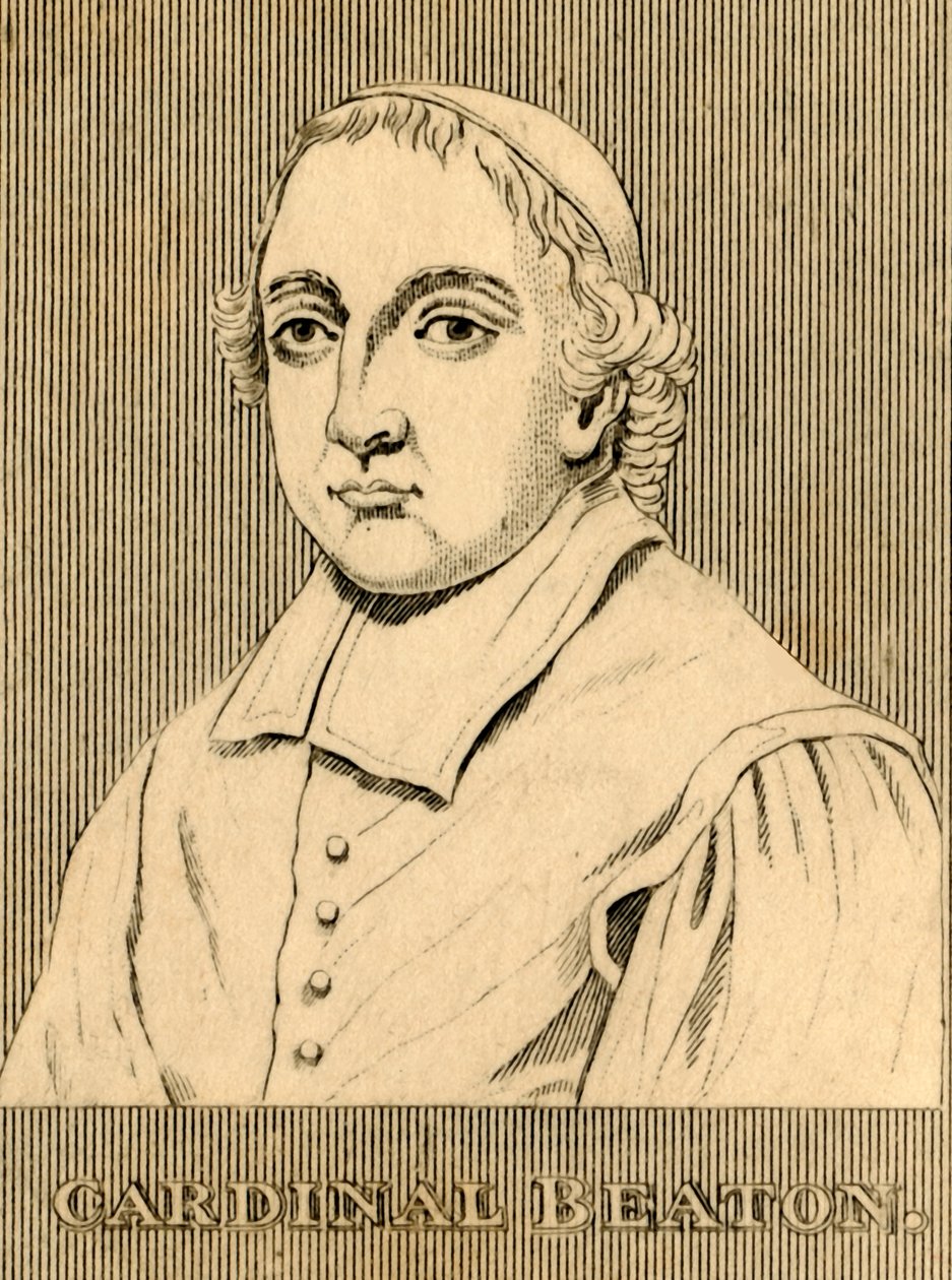 Kardinal Beaton, 1494-1546, 1830 von Unbekannt