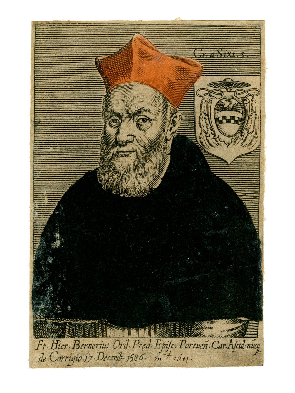 Kardinal Girolamo Bernerio, italienischer Priester, 16. Jahrhundert von Unbekannt