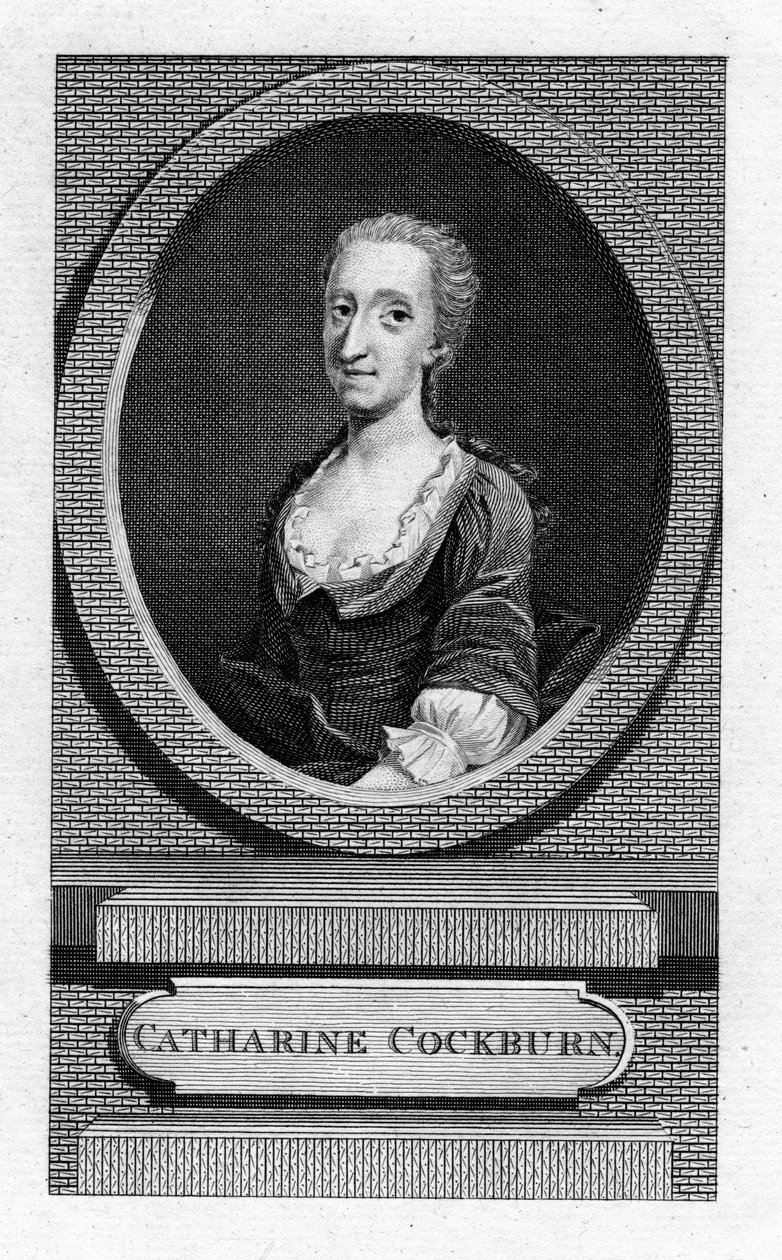 Catharine Trotter Cockburn 1679-1749, schottische Romanautorin, Dramatikerin und Philosophin, 19. Jahrhundert von Unbekannt