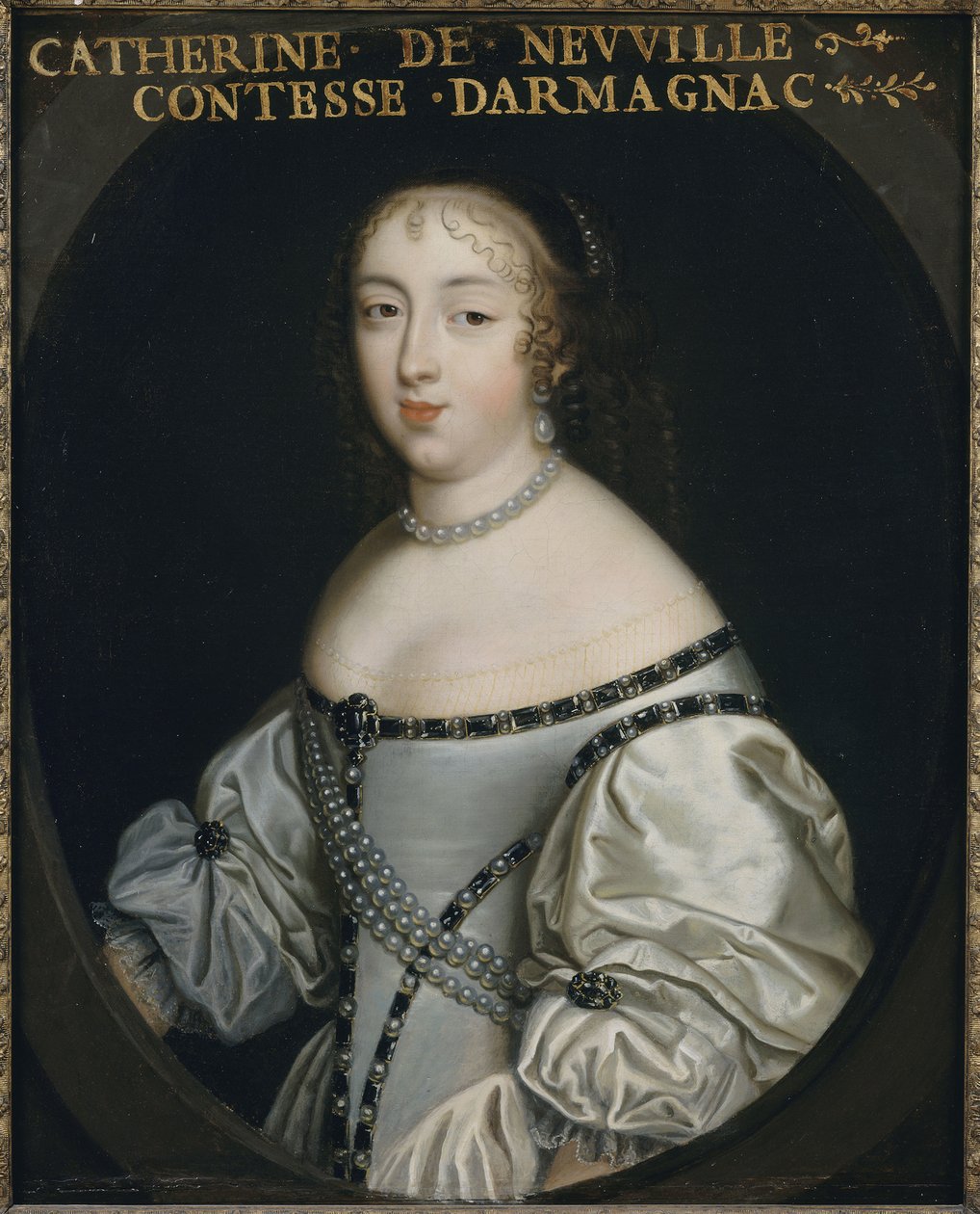 Catherine de Neufville de Villeroy, Gräfin von Armagnac 1639-1707, ca. 1665 von Unbekannt
