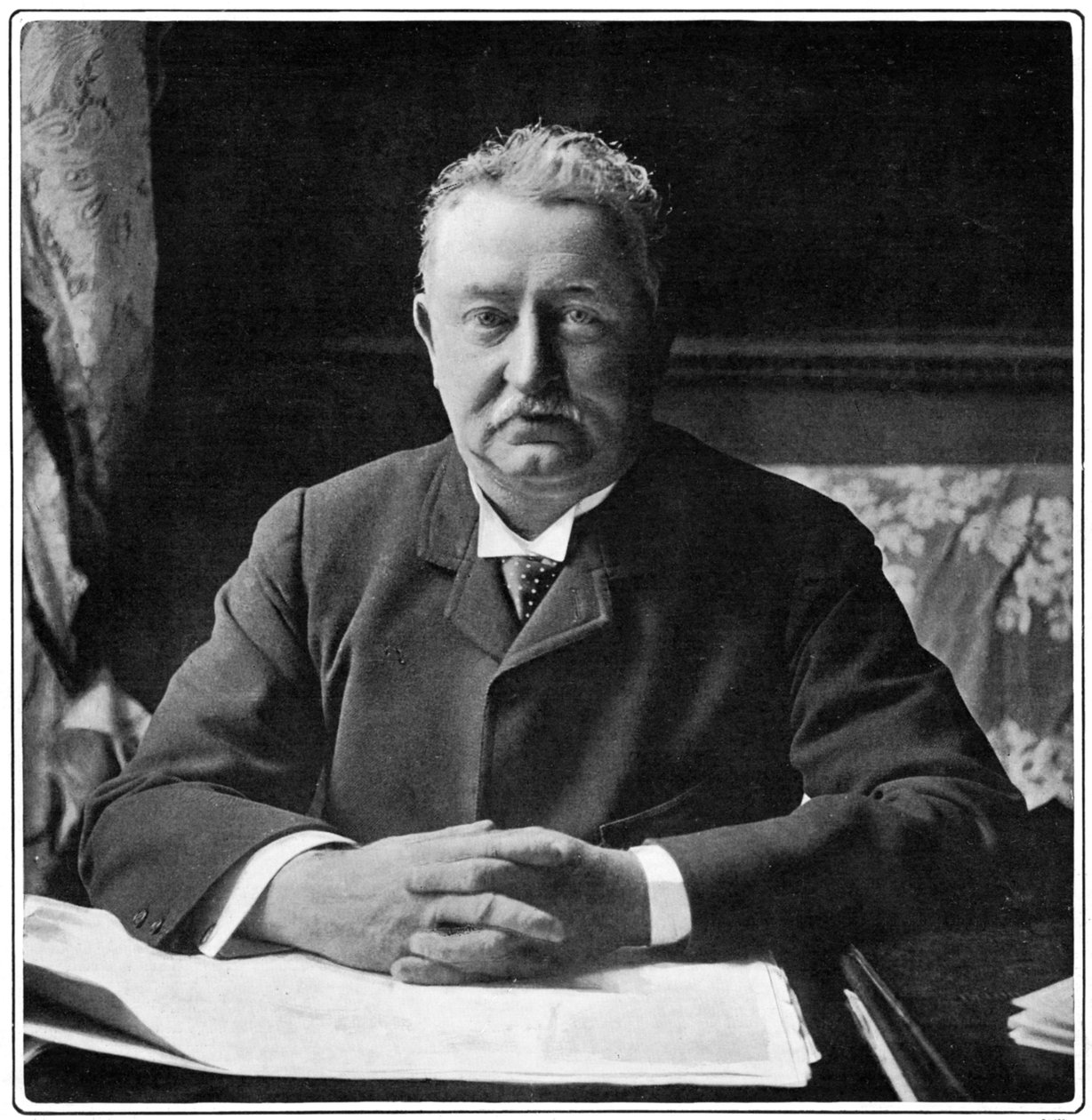 Cecil Rhodes, in England geborener südafrikanischer Unternehmer und Staatsmann von Unbekannt