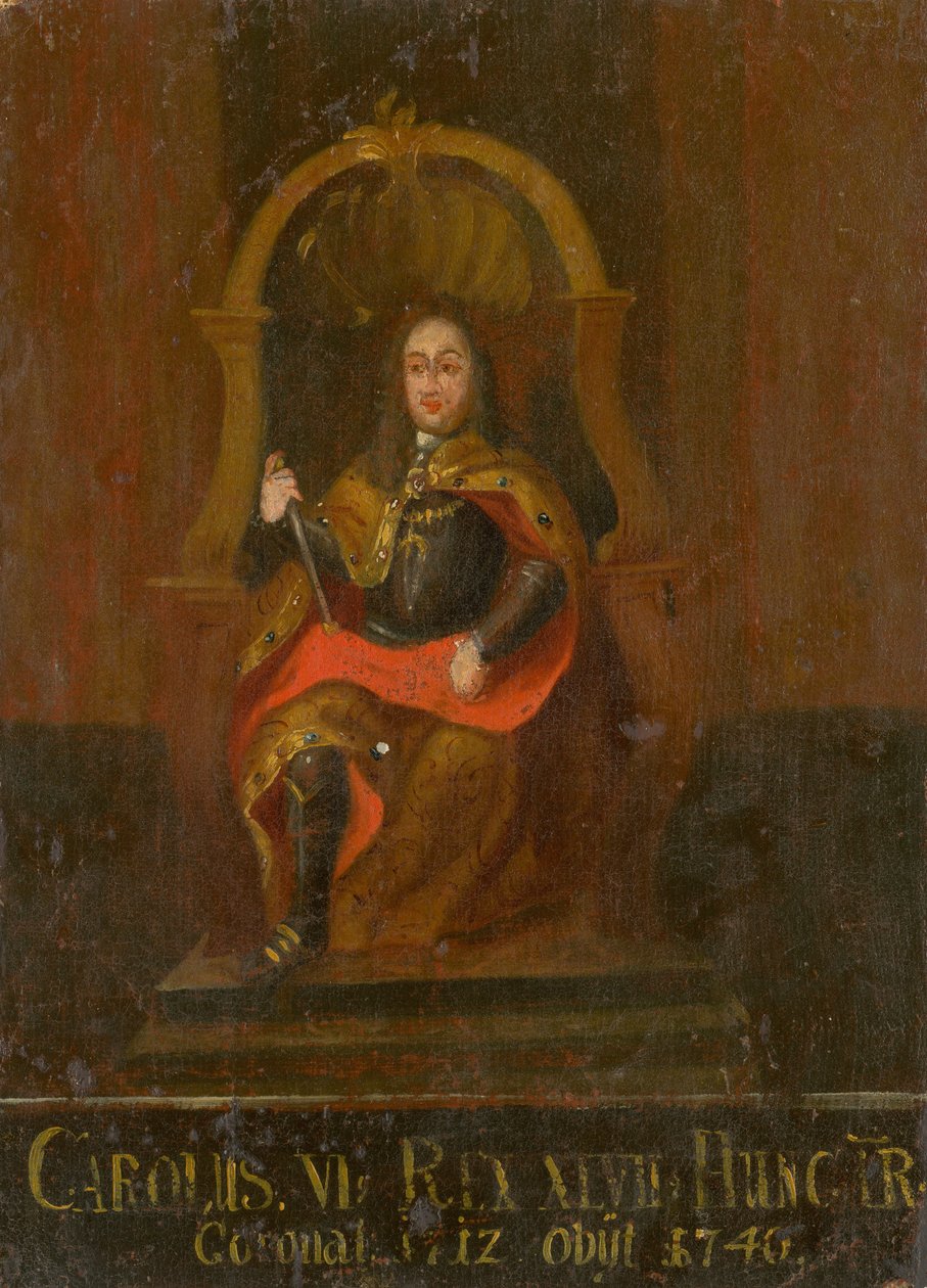 Karl VI., König von Ungarn und Kroatien, erste Hälfte des 18. Jahrhunderts von Unbekannt