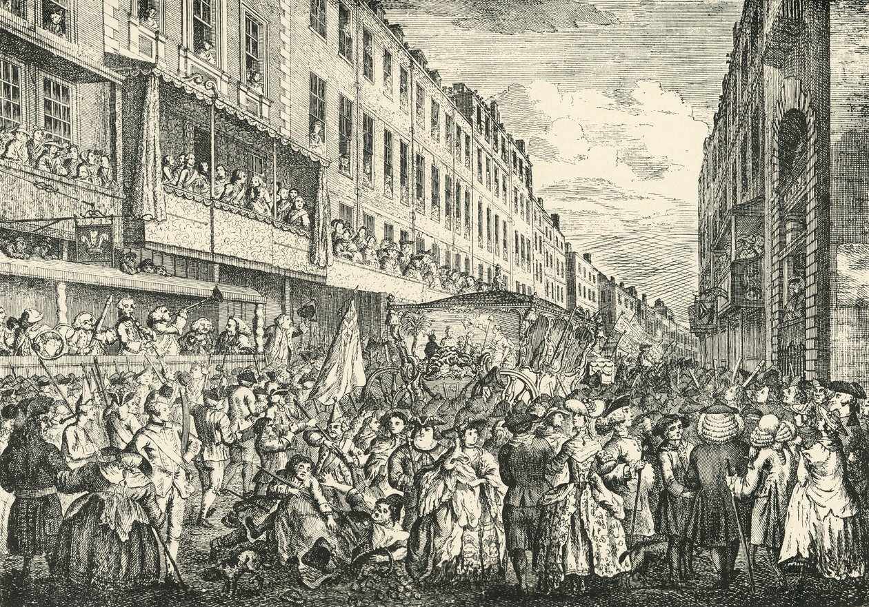 Cheapside am Lord Mayor