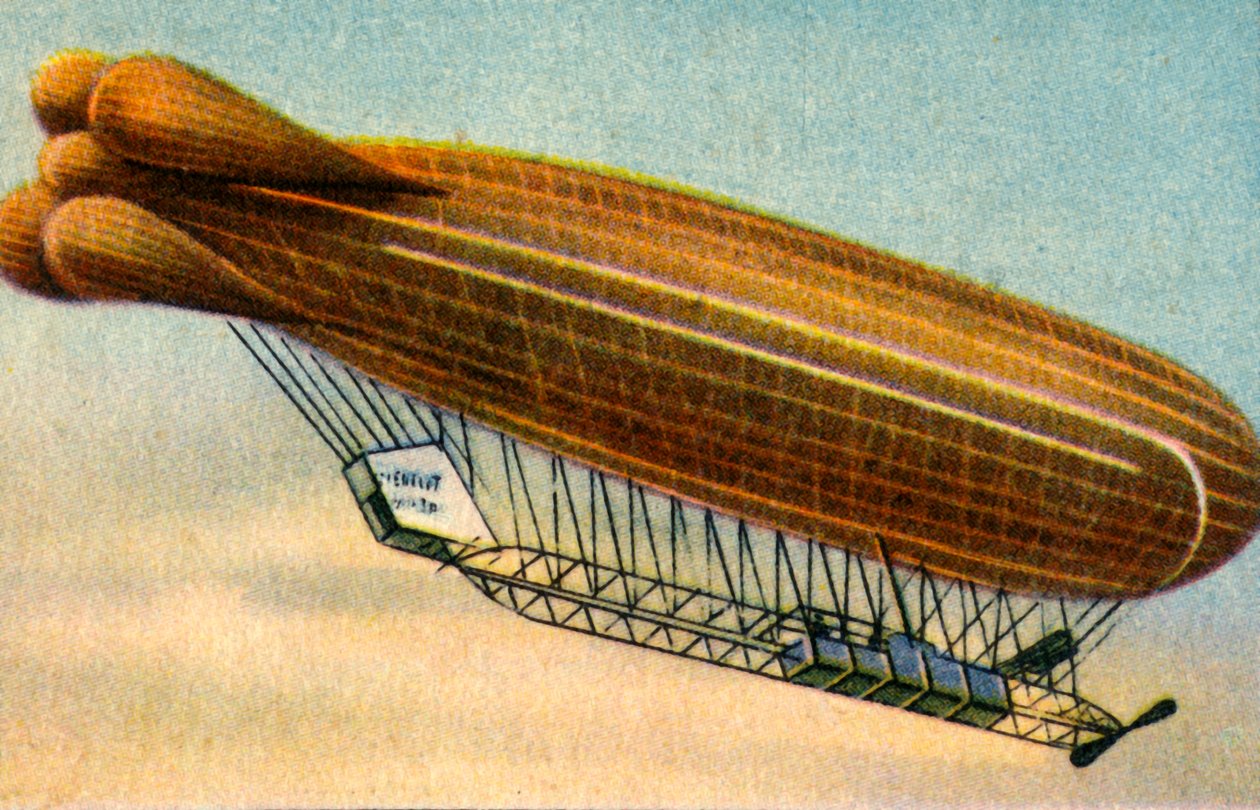Clément-Bayard No 1 Luftschiff, 1908, 1932 von Unbekannt