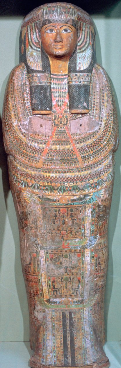 Sarg des altägyptischen Priesters Khons-Da-Khred, ca. 1085 v. Chr. von Unbekannt