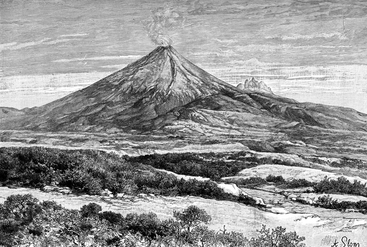 Cotopaxi-Vulkan, Ecuador von Unbekannt