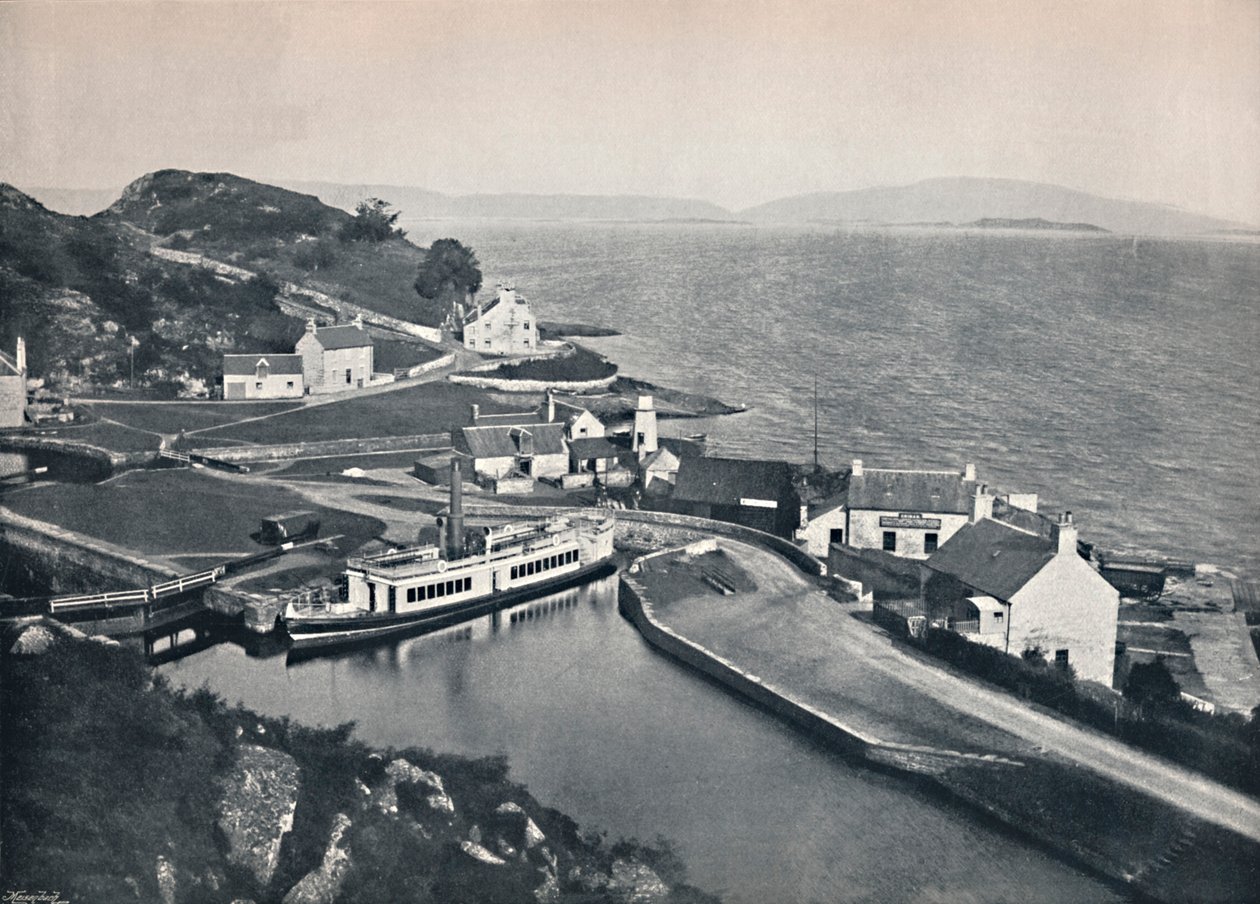 Crinan - Das westliche Ende des Kanals und der Sound of Jura, 1895 von Unbekannt