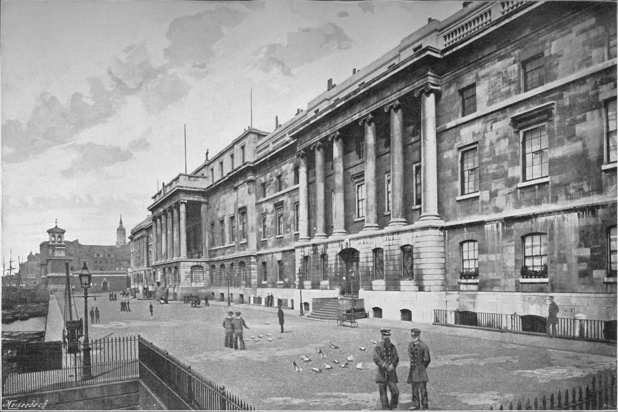 Zollhaus, City of London, 1911 von Unbekannt