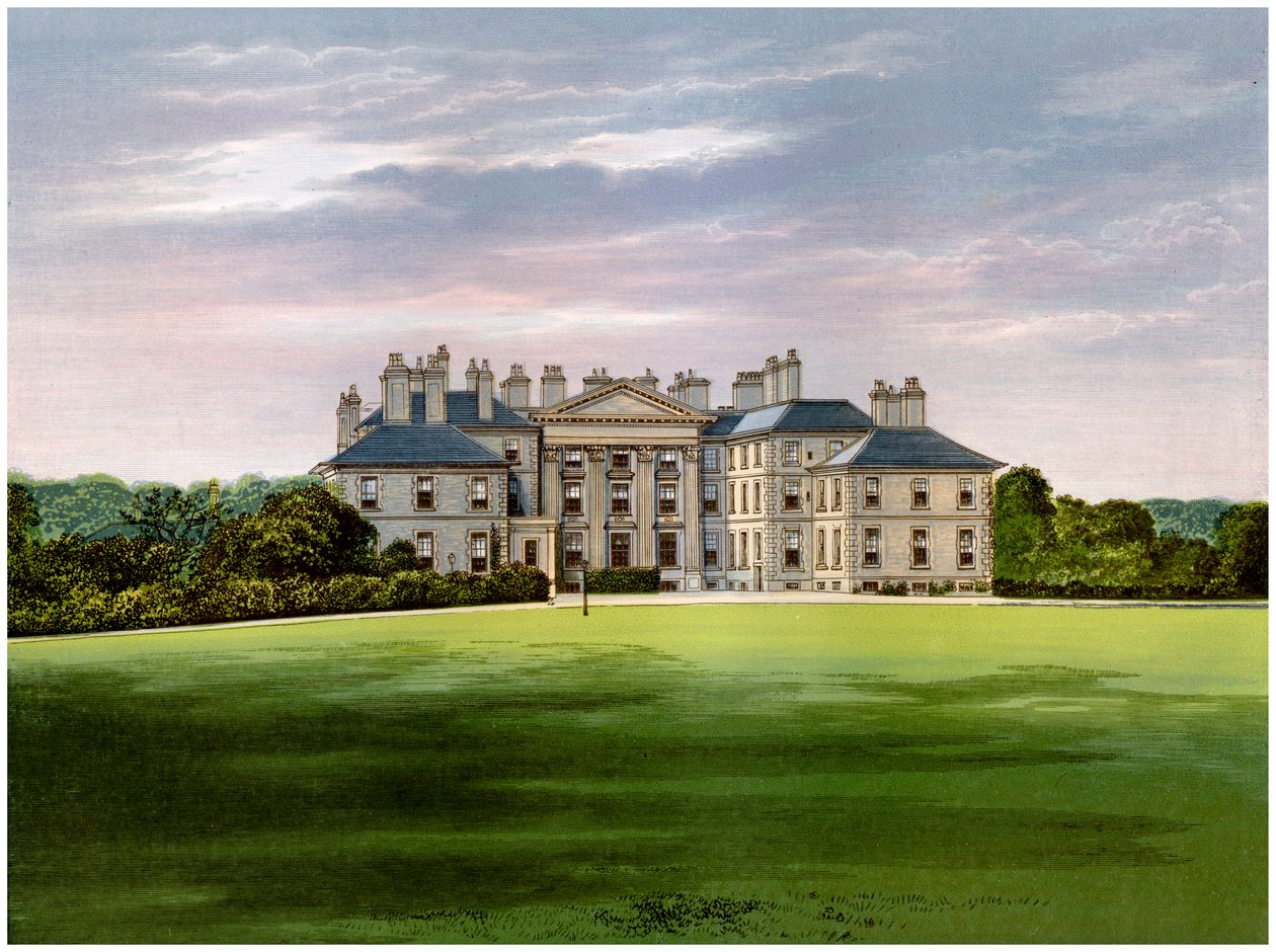 Dalkeith Palace, Edinburgh, Schottland, Heim des Duke of Buccleuch, ca. 1880 von Unbekannt