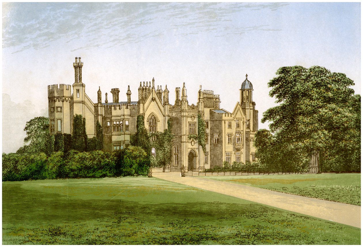 Danbury Palace, Essex, Residenz des Bischofs von Rochester von Unbekannt