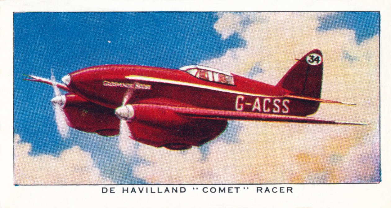 De Havilland Comet Racer, 1938 von Unbekannt