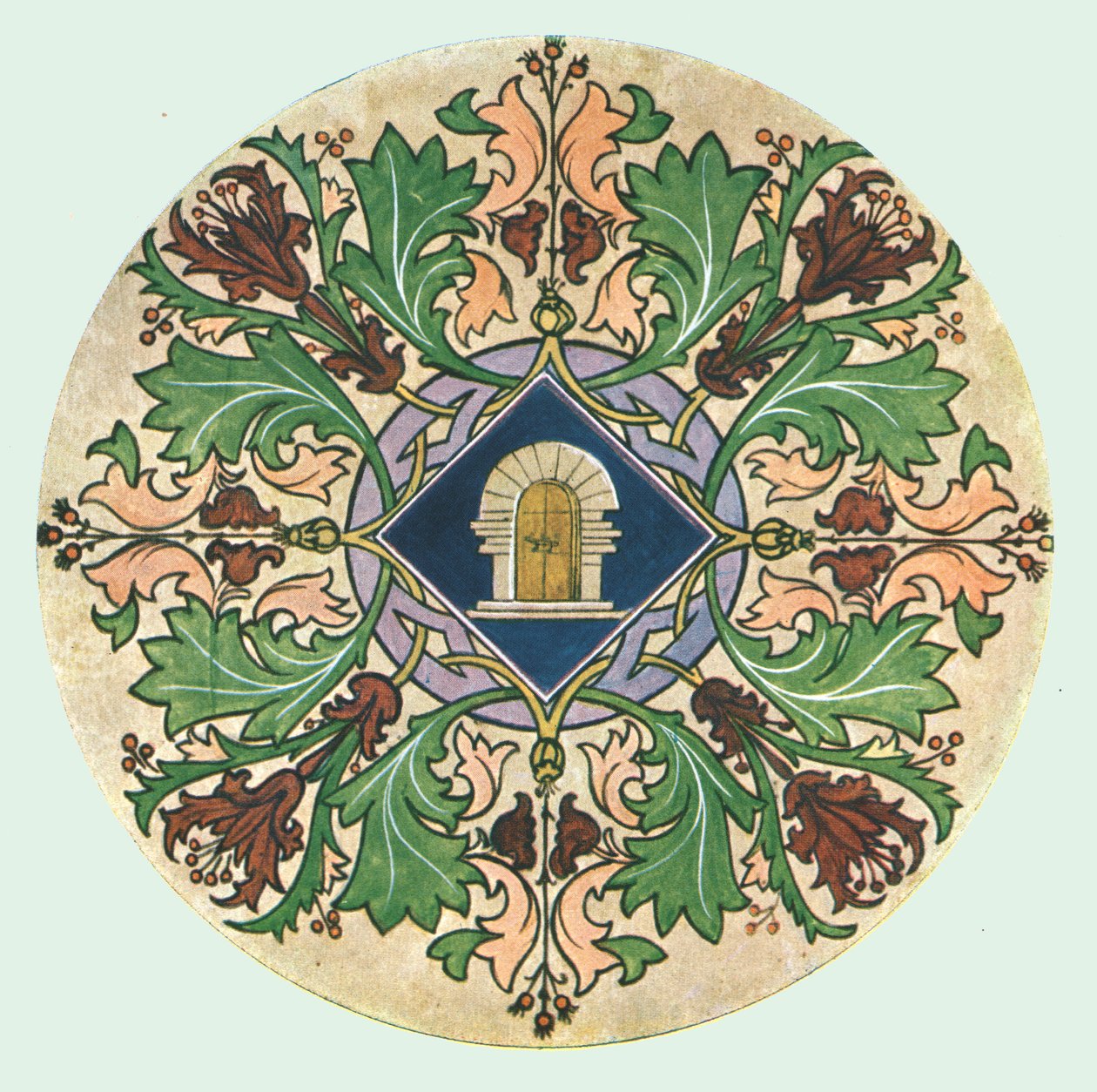 Dekoration aus der Kathedrale von Barcelona, Spanien, 1928 von Unbekannt