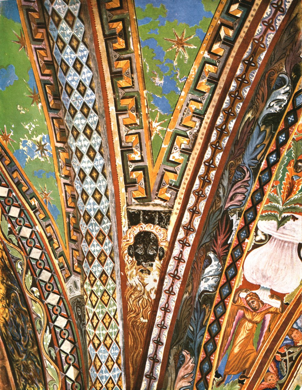Dekoration in der Basilika des Heiligen Franziskus, Assisi, Italien, 1928 von Unbekannt