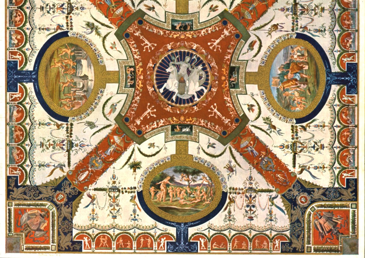 Dekoration in der Villa Madama, Rom, Italien, 1928 von Unbekannt
