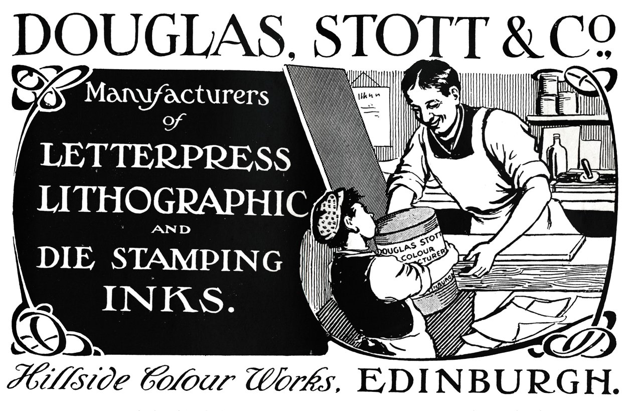 Douglas Stott & Co. Werbung, 1910 von Unbekannt