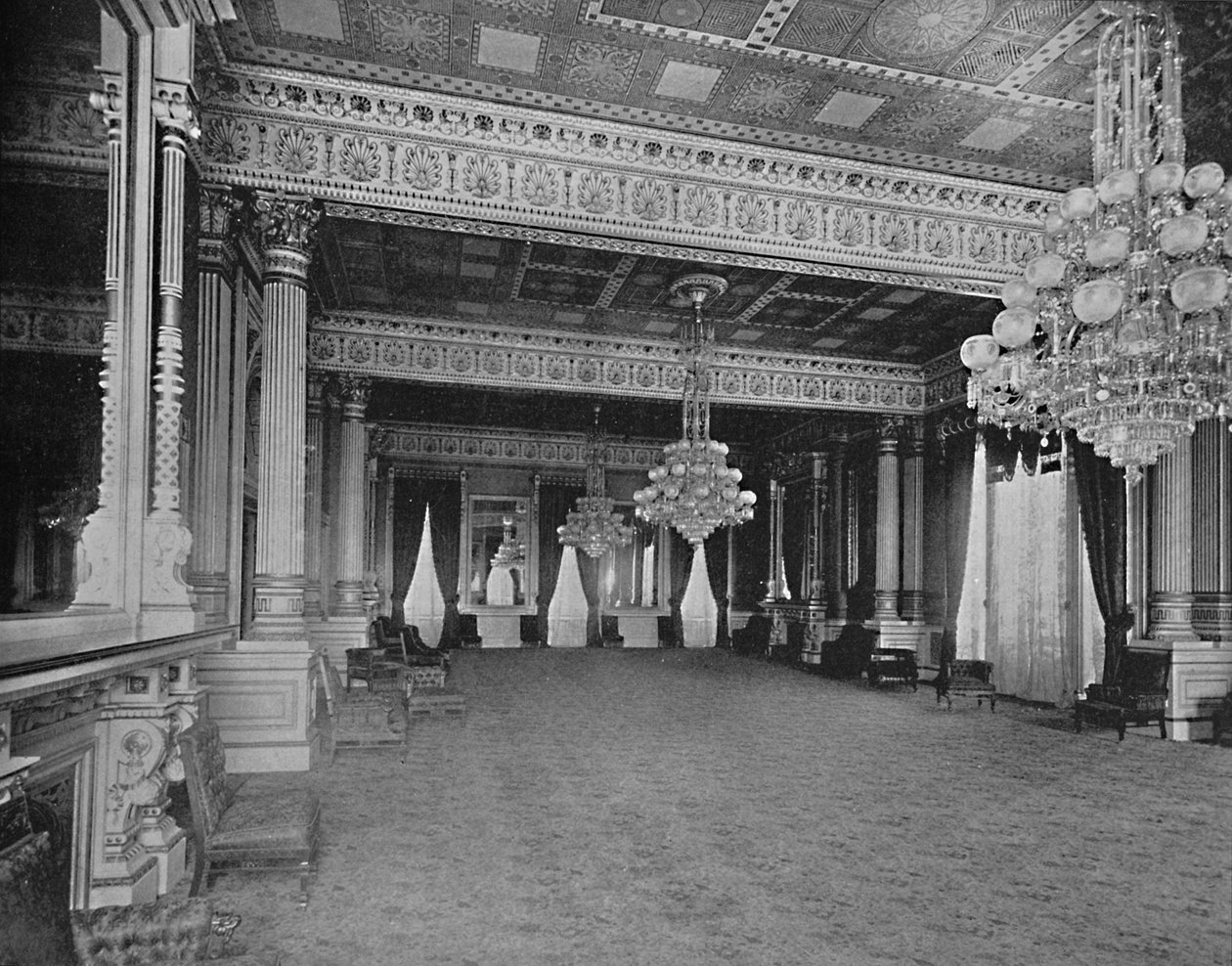 Ostzimmer des Weißen Hauses, Washington, D.C., ca. 1897 von Unbekannt