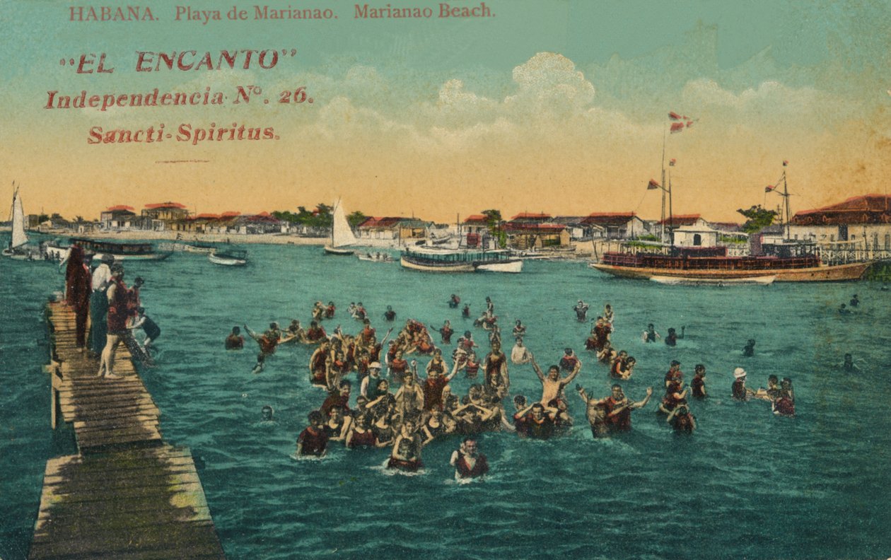 El Encanto Independencia, Sancti-Spiritus. Playa de Marianao. Havanna, ca. 1910 von Unbekannt