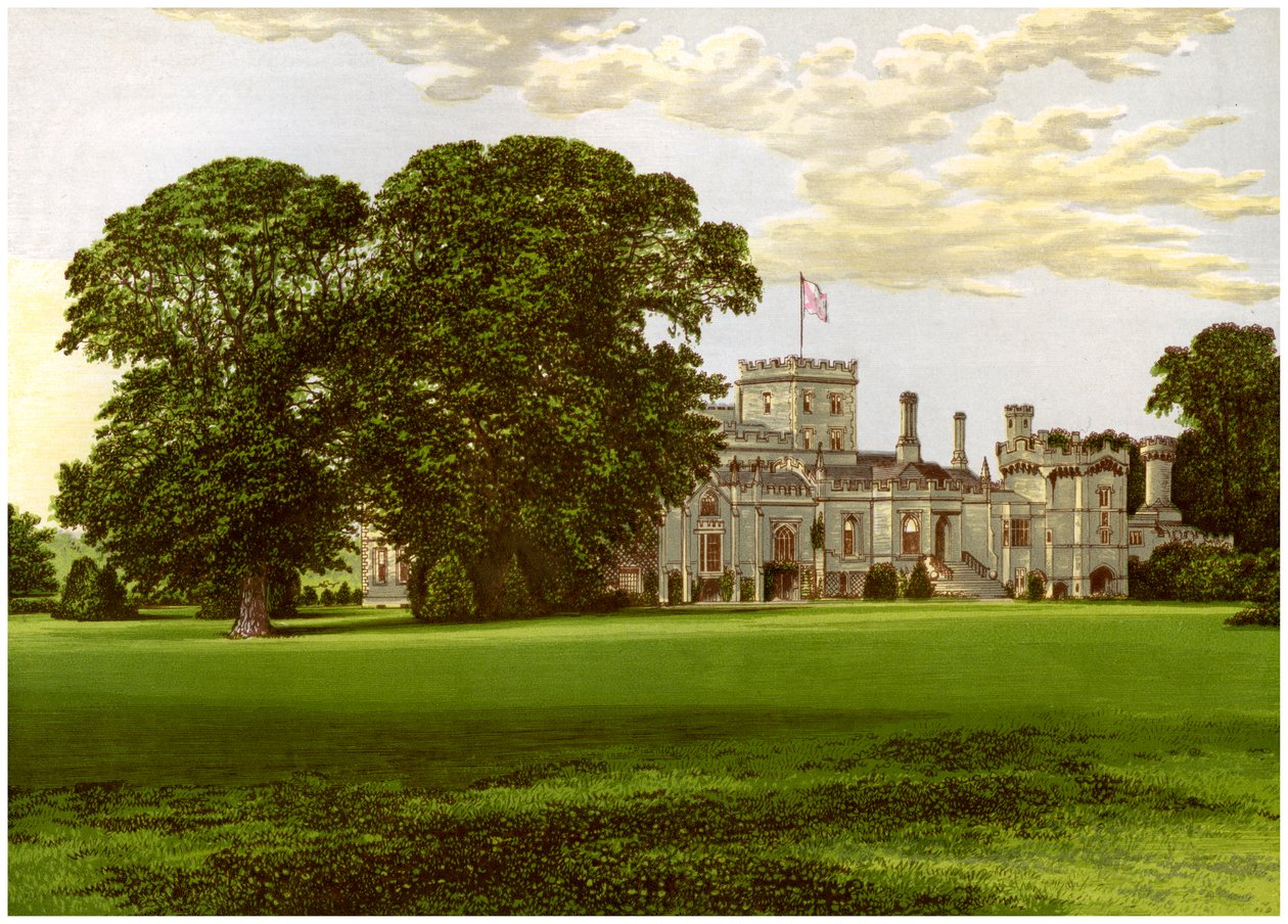 Elton Hall, Northamptonshire, Heim des Earl of Carysfort, um 1880 von Unbekannt