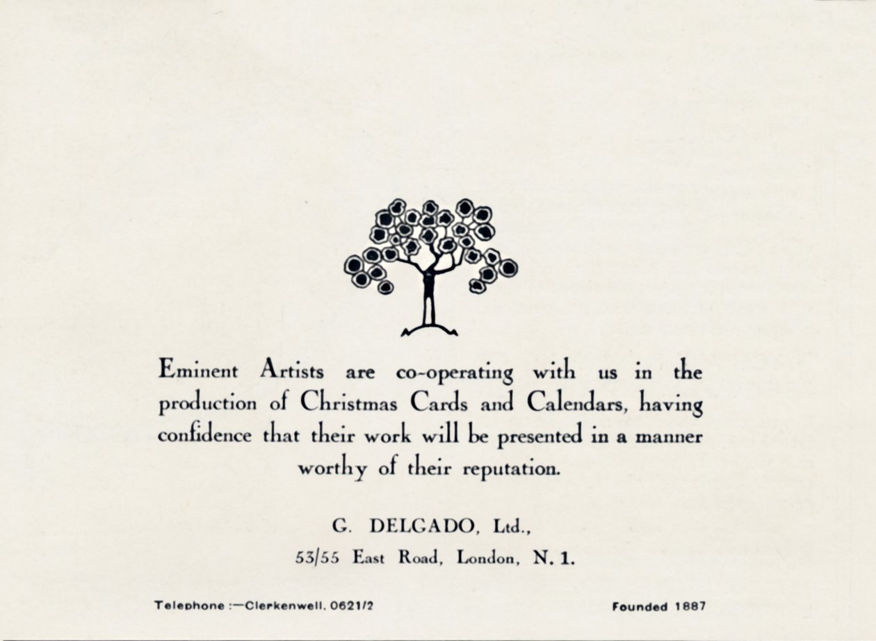 Hervorragende Künstler - G Delgado, Ltd., 1935 von Unbekannt