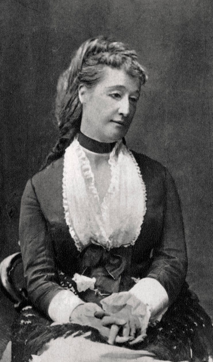 Eugenie de Montijo, Kaiserin Gemahlin von Napoleon III. von Frankreich, ca. 1865-1875 von Unbekannt