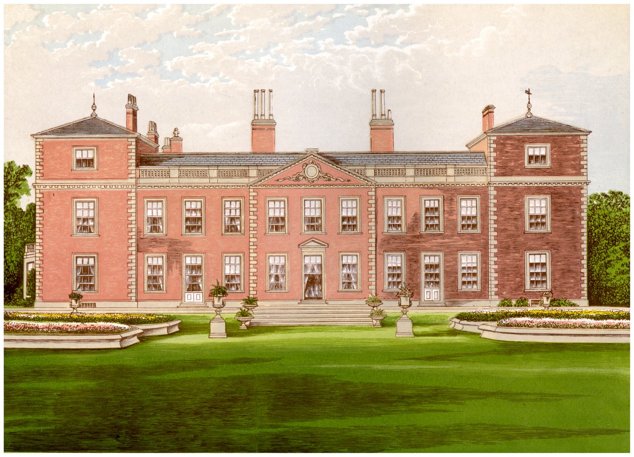 Euston Hall, Suffolk, Heim des Herzogs von Grafton, 1880 von Unbekannt