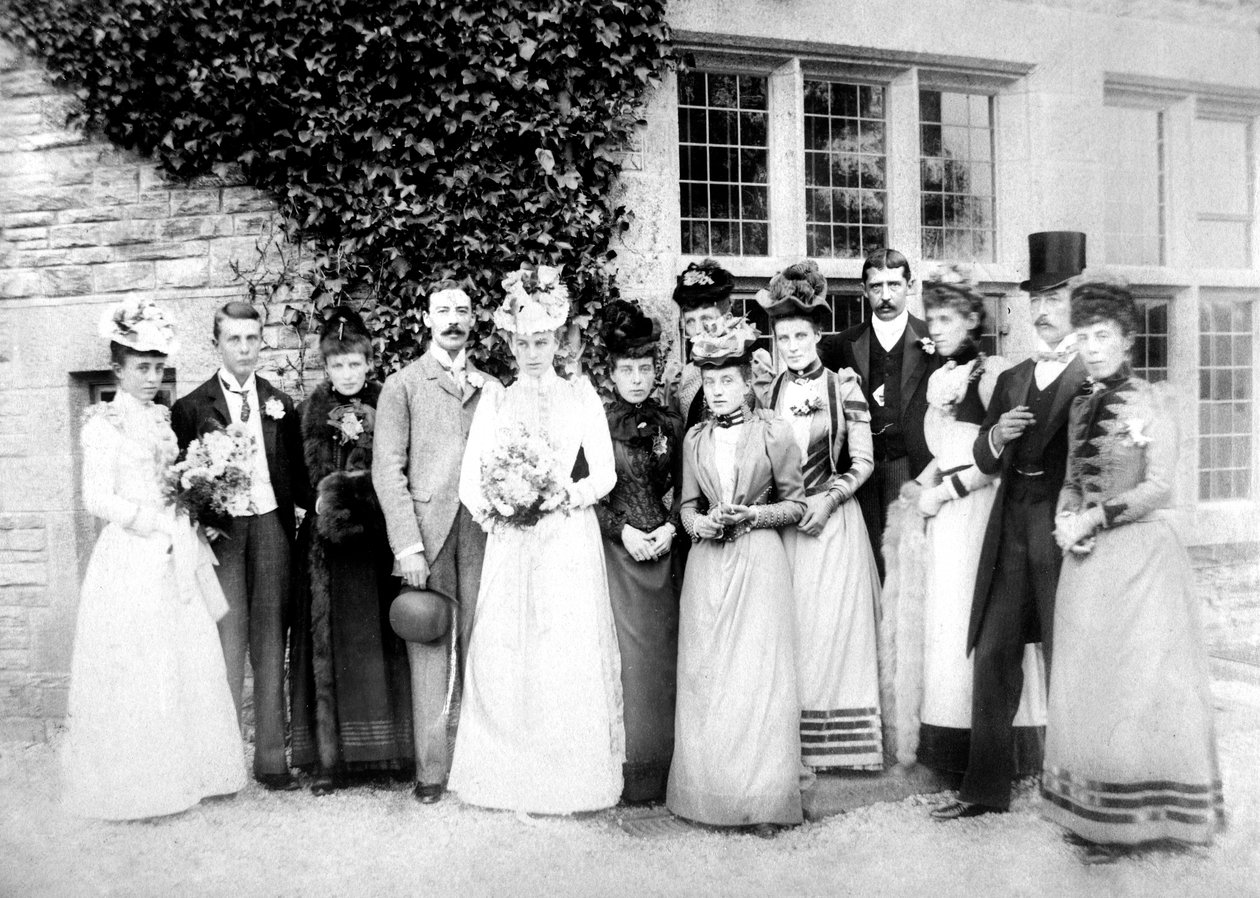 Familienfoto, ca. 1882 von Unbekannt