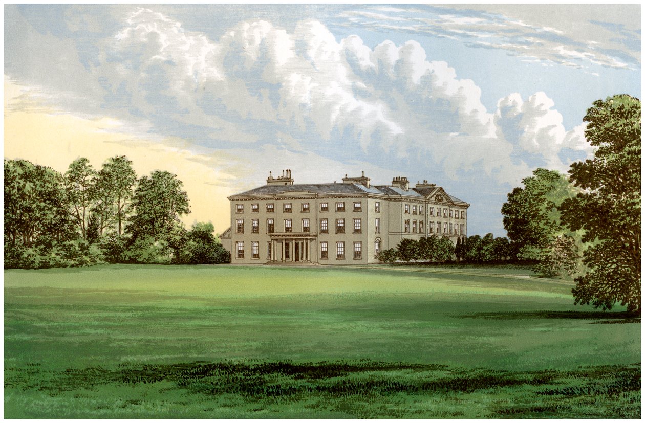 Farnham Lodge, County Cavan, Irland, Heimat von Lord Farnham, ca. 1880 von Unbekannt