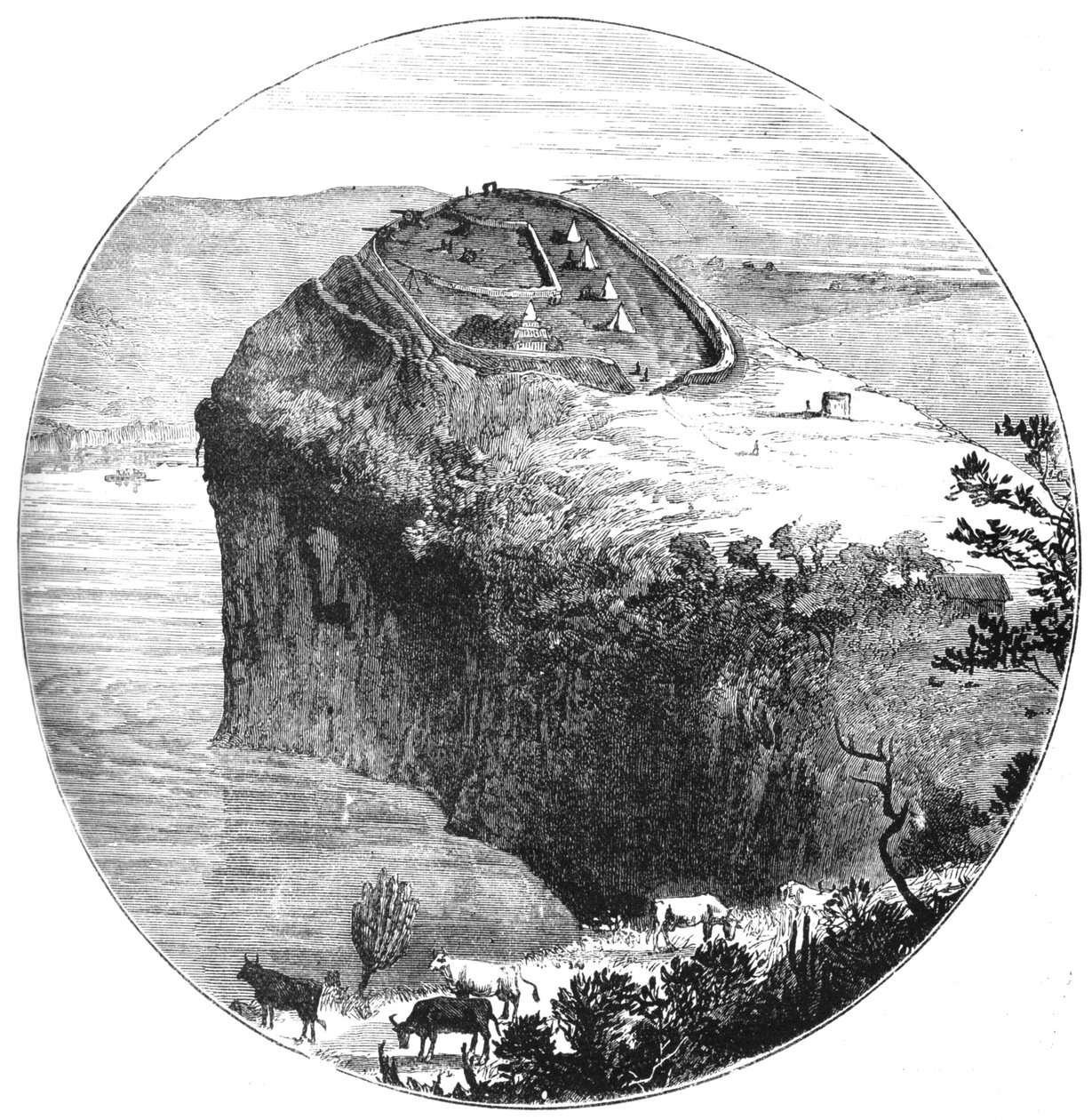 Fort Pearson, am unteren Tugela-Fluss, ca. 1880 von Unbekannt