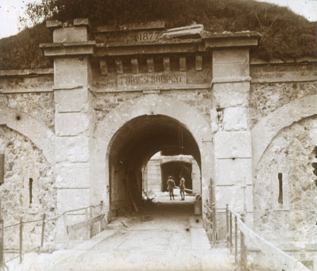 Fort de Brimont, Reims, Nordfrankreich, ca. 1914-1918 von Unbekannt