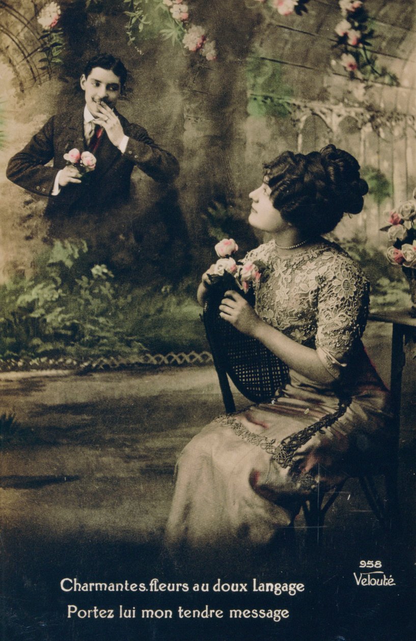 Französische Postkarte, um 1900 von Unbekannt
