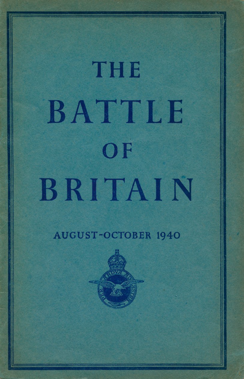 Titelseite von Die Schlacht um England, 1940 von Unbekannt