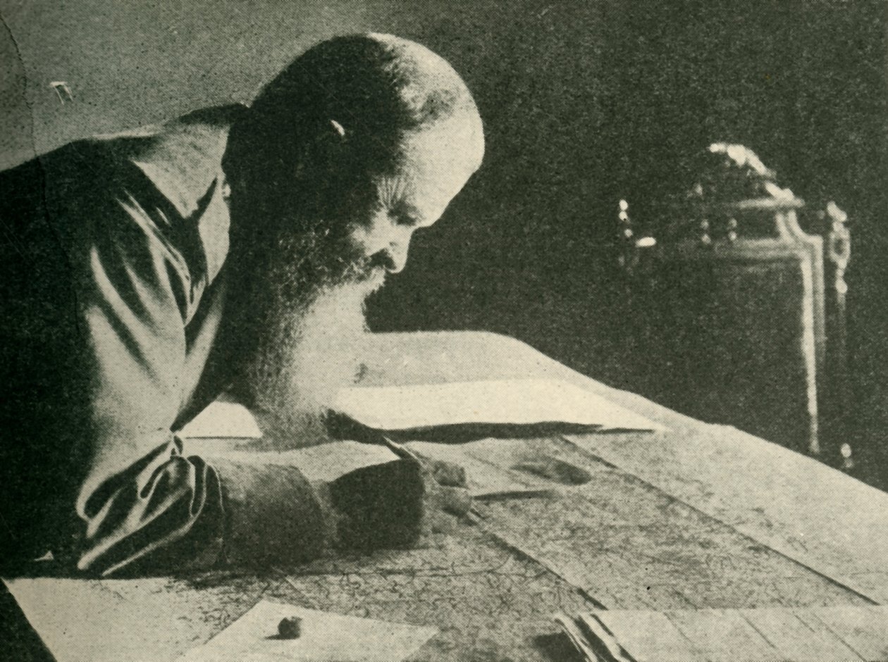 General Ivanoff, Kommandant der südlichen russischen Gruppe, Erster Weltkrieg, 1915, um 1920 von Unbekannt