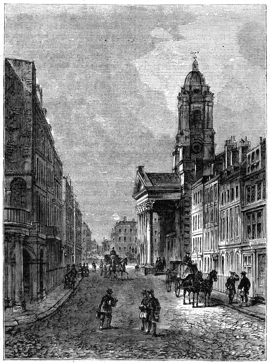 George Street, Hanover Square, London, 1800-1891 von Unbekannt