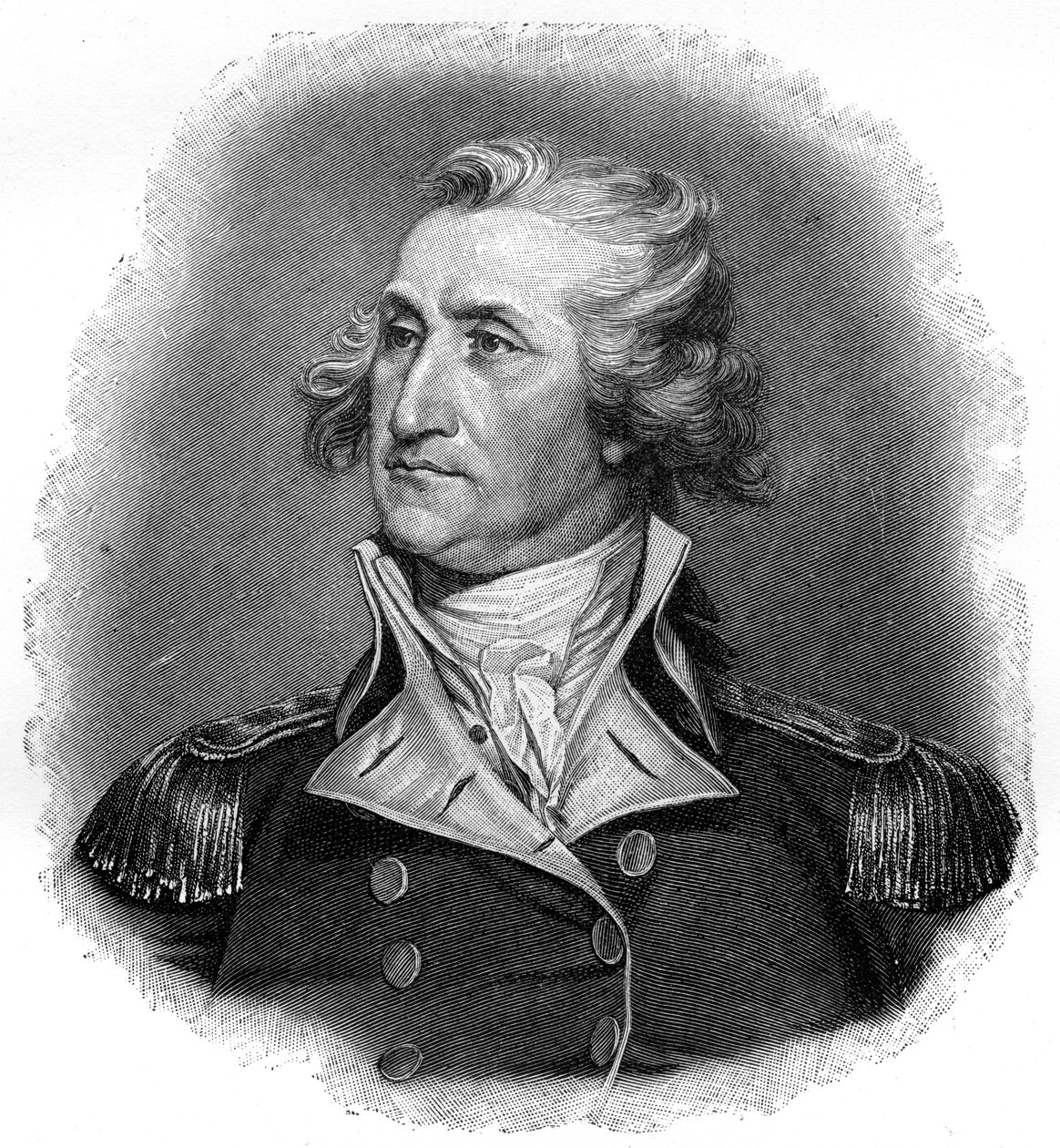 George Washington, amerikanischer Revolutionsführer und erster Präsident der USA, 1783 von Unbekannt