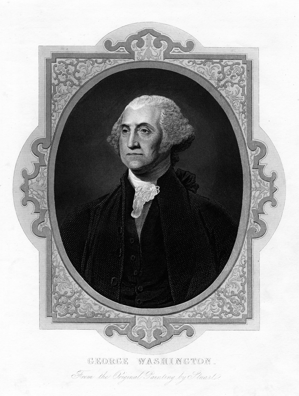 George Washington, erster Präsident der Vereinigten Staaten von Unbekannt