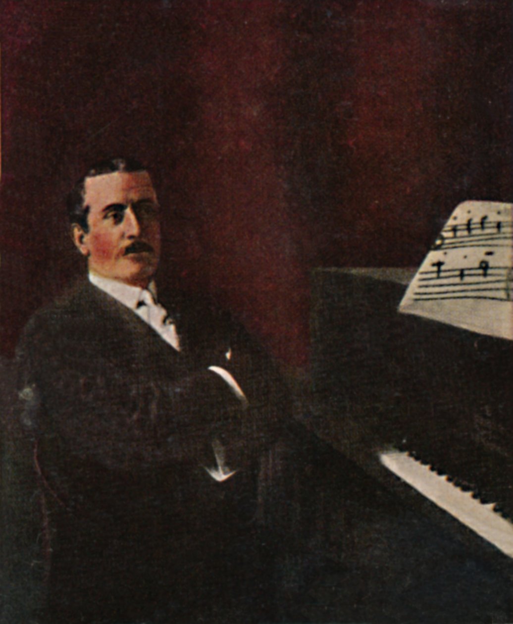 Giacomo Puccini 1858-1924 von Unbekannt