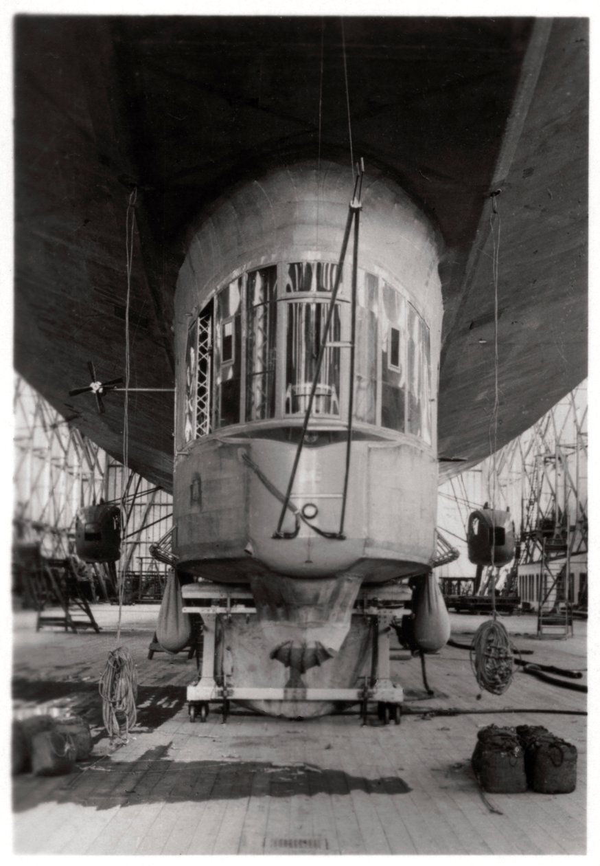Gondel eines Zeppelin-Luftschiffs, Bodensee, Deutschland, ca. 1909-1933, 1933 von Unbekannt
