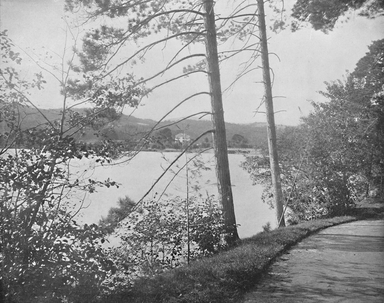 Green Island, Lake George, New York, ca. 1897 von Unbekannt