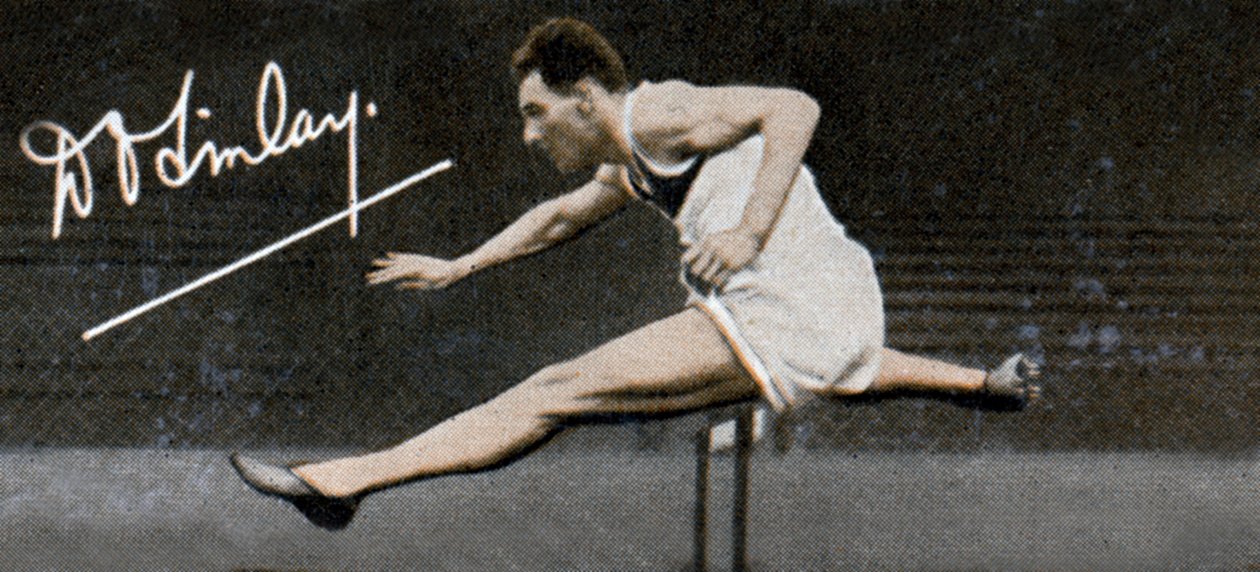 Group Captain Donald Don Osborne Finlay, Großbritannien und olympischer Hürdenläufer von Unbekannt